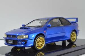 送料無料　ジャンク品　1/43 スバル インプレッサ 22B STi Version ソニックブルーマイカ WITS ウィッツ 