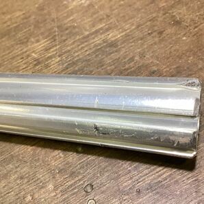 OLD BMX【 NAGAOKA 】 フルーテッド シートポスト 縦溝 溝付 希少サイズ 23.0mm-305mm アルミ製 中古品 検) Vintage KUWAHARA MONGOOSEの画像7