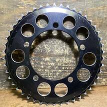 OLD MTB【 AC HOLE SHOT 】 ADVENTURE COMPONENTS MADE IN USA チェーンリング CNC PCD110 46T 中古品 検) Vintage XC DH 90‘s 80’s_画像5