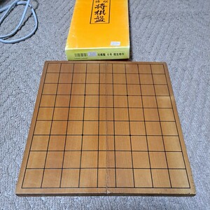 中古品将棋盤6号　桂生地　折り畳み式