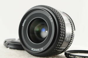 ★新品級★ Nikon ニコン AF NIKKOR 35mm F2 D レンズフィルター付★清潔感溢れる綺麗な外観! カビ・クモリなし! 細かく動作確認済!