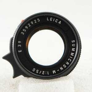 ★超美品★ Leica SUMMICRON-M ズミクロン 50mm F2 E39 Mマウント 付属品付★清潔感溢れる綺麗な外観! カビ・クモリ無し! 細かく動作確認済の画像6