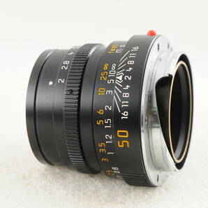 ★超美品★ Leica SUMMICRON-M ズミクロン 50mm F2 E39 Mマウント 付属品付★清潔感溢れる綺麗な外観! カビ・クモリ無し! 細かく動作確認済の画像8