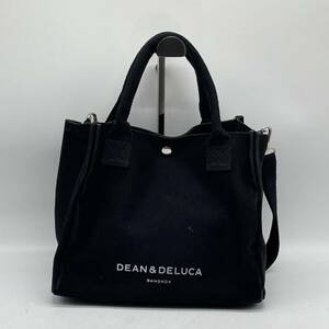 ⑥BN4231● DEAN ＆DELUCA ディーン＆デルーカ2WAYトートバッグ ショルダーバッグ トートバッグ ブラック