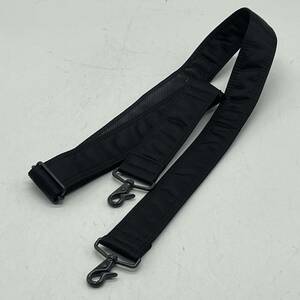 ★ST101●美品 PORTER ポーターTANKER タンカー ショルダーストラップ ブラック ナイロン 長さ 84-135㎝ 幅4㎝