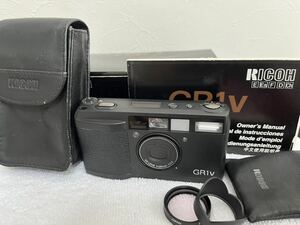 1円スタート RICOH GR1v コンパクト フィルムカメラ ボディ ジャンク扱い