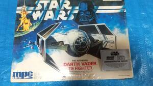 [ unopened ]mpc Star Wars STAR WARS dozen Bay da- Thai Fighter DARTH VADER TIE FIGHTER ( plastic model )