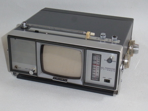 Crown, CTV-12 テレビ+AM/FMラジオ、1960年代　レストア済み動作略良好