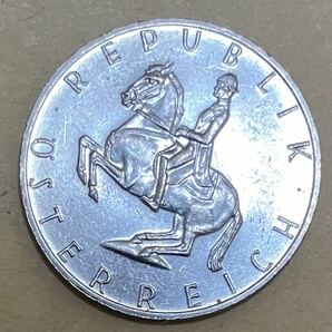 オーストリア 5シリング 1995年 外国コイン 古銭 コイン オーストリアシリングの画像2
