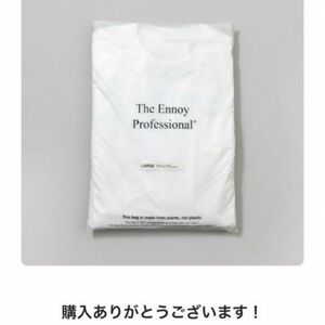 ennoy 2Pack L/S T-Shirts (WHITE）Lサイズ