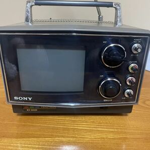 【SONY KV-6020】ソニー トリニトロン カラーテレビ レシーバー 昭和 レトロ《動作未確認ジャンク》の画像1