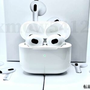 【2024最新型】AirPods 第3世代 互換品 イヤホン TWS 充電ケース付 Pro ワイヤレスイヤホン Android iPhone8 X 11 12 13 Bluetooth 高音質.の画像2