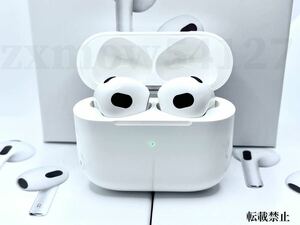 2個セット【2024最新型】AirPods 第3世代 互換品 イヤホン TWS 充電ケース付 Pro ワイヤレスイヤホン Android iPhone Bluetooth 高音質