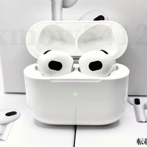 【2024最新】AirPods 第3世代 互換品 Pro イヤホン TWS 充電ケース付 ワイヤレスイヤホン Android iPhone8 X 11 12 13 Bluetooth 高音質.の画像3