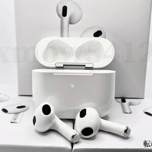 【2024最新】AirPods 第3世代 互換品 Pro イヤホン TWS 充電ケース付 ワイヤレスイヤホン Android iPhone8 X 11 12 13 Bluetooth 高音質.の画像4