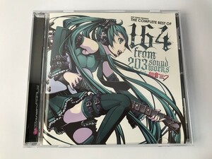 TE807 EXIT TUNES PRESENTS THE COMPLETE BEST OF 164 from 203soundworks feat.初音ミク 【CD】 1203