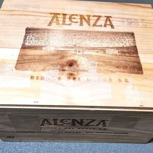 スペイン高級ワイン木箱1、1999’アレンザ グラン レセルバ アレハンドロ フェルナンデス ヴィテージウッドケース レア品