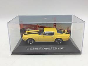 #3521 CHEVROLET CAMARO 1971 シボレー カマロ Z28 ミニカー 希少 絶版 ディアゴスティーニ アメリカンカー コレクション 長期保管 現状品