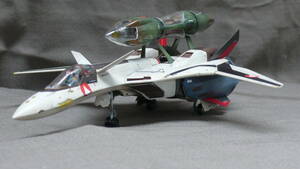  Macross plus * YF-19 First pack & folding booster final product 