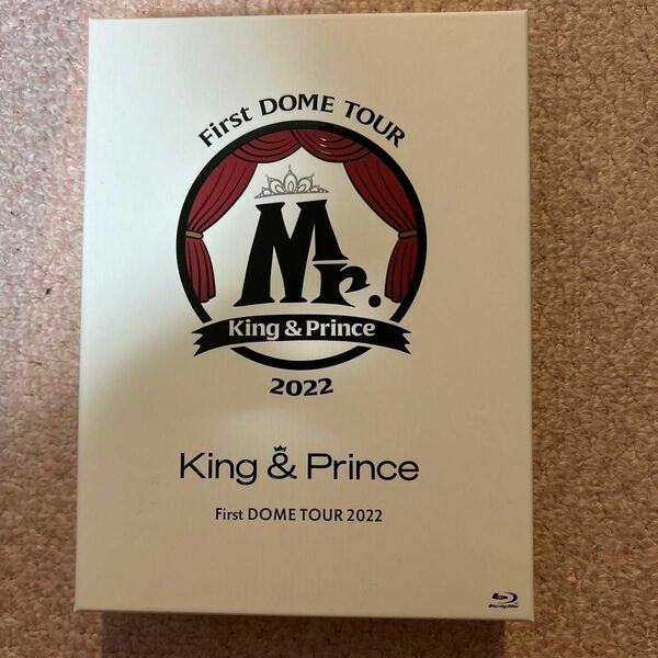 King & Prince/First DOME TOUR 2022～Mr.～　初回限定盤　Blu-Ray