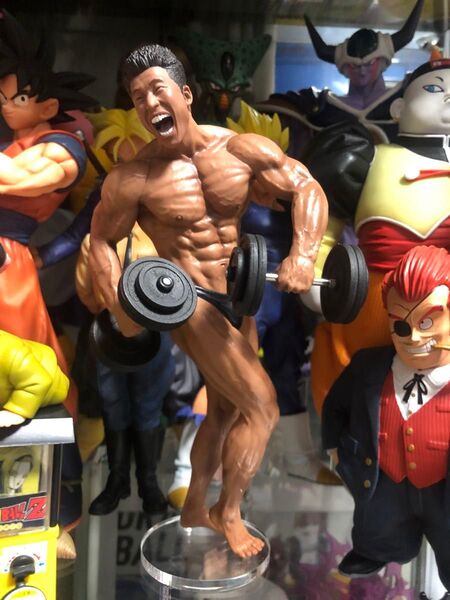 なかやまきんに君 バーベル 1/12 フィギュア は付きません カスタム