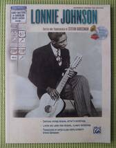 ロニー・ジョンソン LONNIE JOHNSON EARLY MASTERS OF AMERICAN BLUES GUITAR CD付 TAB譜付ギタースコア ブルース♪良好♪ 送料185円_画像1