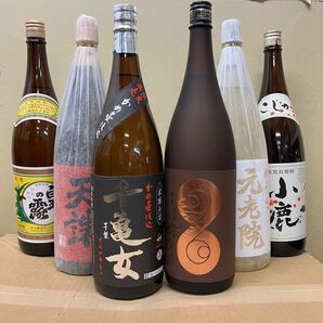 焼酎飲み比べ25度1800ミリ６本セット