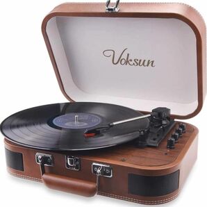 VOKSUN レコードプレーヤー