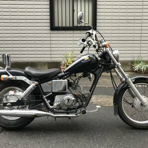 １円スタート ジャズ50 AC09 走行860km JAZZ Little Americanの画像1