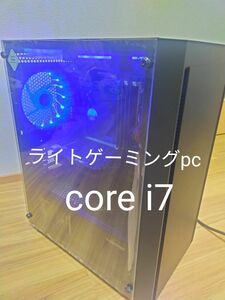 Core i7 ライトゲーミングpc PC メモリ16GB SSD サクサク ガレリア Windows 