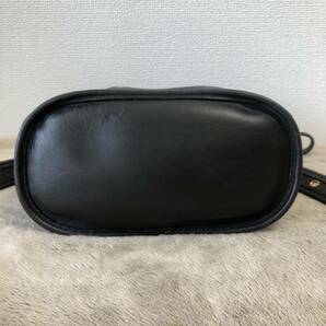 人気★美品 OLD COACH オールドコーチ ショルダーバッグ 巾着 レザー USA製 9952 ヴィンテージ の画像5