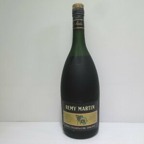 レミーマルタン VSOP REMY MARTIN FINE CHAMPAGNE 1140ml コニャックブランデー 未開栓 古酒 ※キャップ劣化有り/A38360の画像2