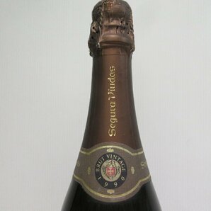 セグラ ヴューダス ブルート ヴィンテージ 1990 Segra Viudas BRUT VINTAGE 750ml 11.5% スパークリングワイン 未開栓 古酒/B35609の画像3