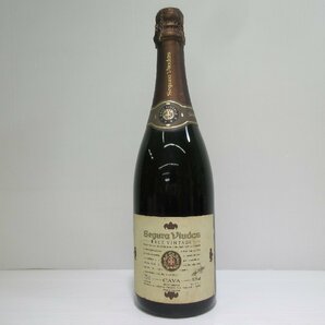 セグラ ヴューダス ブルート ヴィンテージ 1990 Segra Viudas BRUT VINTAGE 750ml 11.5% スパークリングワイン 未開栓 古酒/B35609の画像7