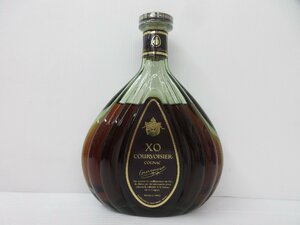 クルボアジェ XO グリーンボトル COURVOISIER COGNAC 700ml 40% コニャックブランデー 未開栓 古酒/B36081