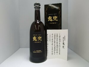 十四代 蘭引酒 鬼兜 オーク樽長期貯蔵 黒ラベル 720ml 40% 米焼酎 高木酒造 未開栓 古酒 箱付き/A39397