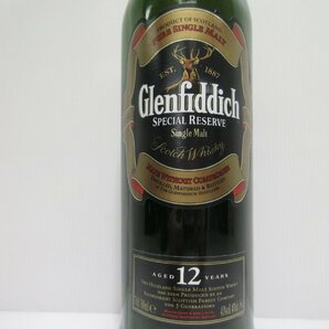 グレンフィディック 12年 スペシャルリザーブ Glenfiddich 700ml 40% スコッチウイスキー 未開栓 古酒 箱付き/A39421の画像3