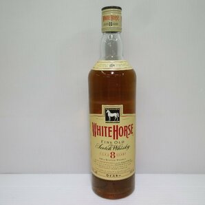 ホワイトホース 8年 ファイン オールド WHITE HORSE FINE OLD 700ml 40% スコッチウイスキー 未開栓 古酒/A39508の画像1