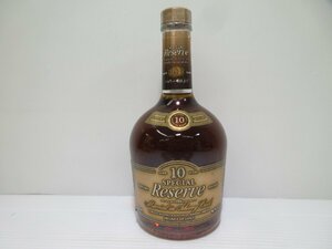 サントリー スペシャルリザーブ 10年 シェリー樽仕上げ SUNTORY Reserve 700ml 40% 国産ウイスキー 未開栓 古酒 発送先広島県限定/A39359