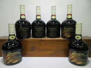 6本セット サントリー リザーブ 特級 従価 SUNTORY RESERVE 760ml 43% 未開栓 古酒 発送先広島県限定 まとめて 1円スタート/4-23-6