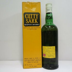 カティサーク CUTTY SARK 760ml 43% スコッチウイスキー 特級 従価 未開栓 古酒 箱付き/B36452の画像2