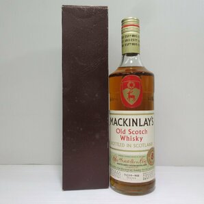 マッキンレー 5年 MACKINLAY'S 760ml 43% オールド スコッチウイスキー 特級 未開栓 古酒 箱付き/A39545の画像1