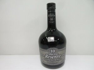 サントリー スペシャルリザーブ 10年 SUNTORY WHISKY SPECIAL RESERVE 750ml 43% 国産ウイスキー 未開栓 古酒 発送先広島県限定/A34857