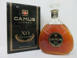 カミュ XO スペリオール 700ml 40% CAMUS SUPERIOR COGNAC コニャック ブランデー 古酒 未開栓 箱付き/B36413