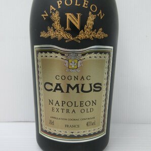 カミュ ナポレオン エクストラ オールド CAMUS NAPOLEON EXTRA OLD 700ml 40% コニャック ブランデー COGNAC 古酒 未開栓/B35081の画像2