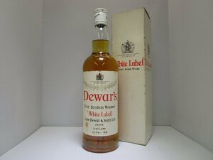 デュワーズ ホワイトラベル 750ml 43% Dewar's White Label スコッチウイスキー 特級 未開栓 古酒 箱付き /A39713