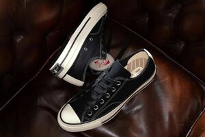 【新品未使用】 希少サイズ 24SS CONVERSE ADDICT CHUCK TAYLOR CANVAS OX BLACK 29cm コンバース アディクト チャックテイラー