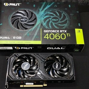 Palit GeForce RTX4060Ti グラフィックボード GPU グラフィックカード ゲーミングPC の画像1