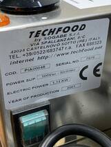 ★TECHFOOD◆ホットサンドメーカー PIA00048 100V ほぼ未使用★キッチンカー 屋台 イベント★_画像8