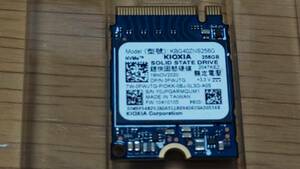 M.2 SSD 256GB 2230 KIOXIA KBG40ZNS256G NVMe [A0722] 240GB 250GB